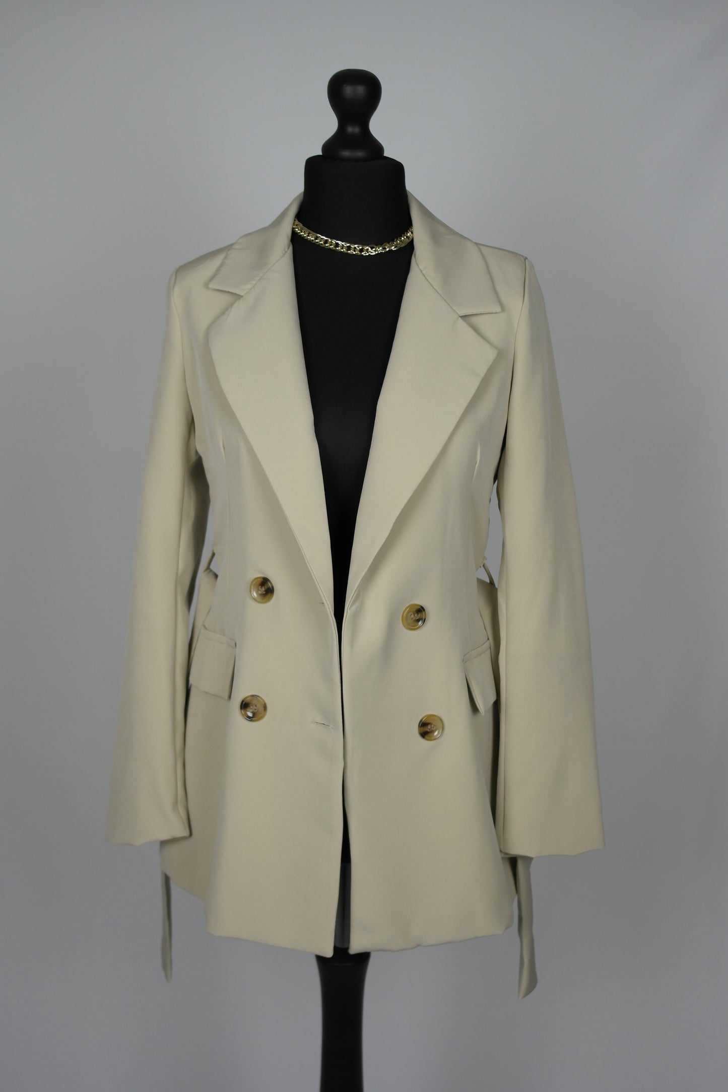 BLAZER tailleur beige