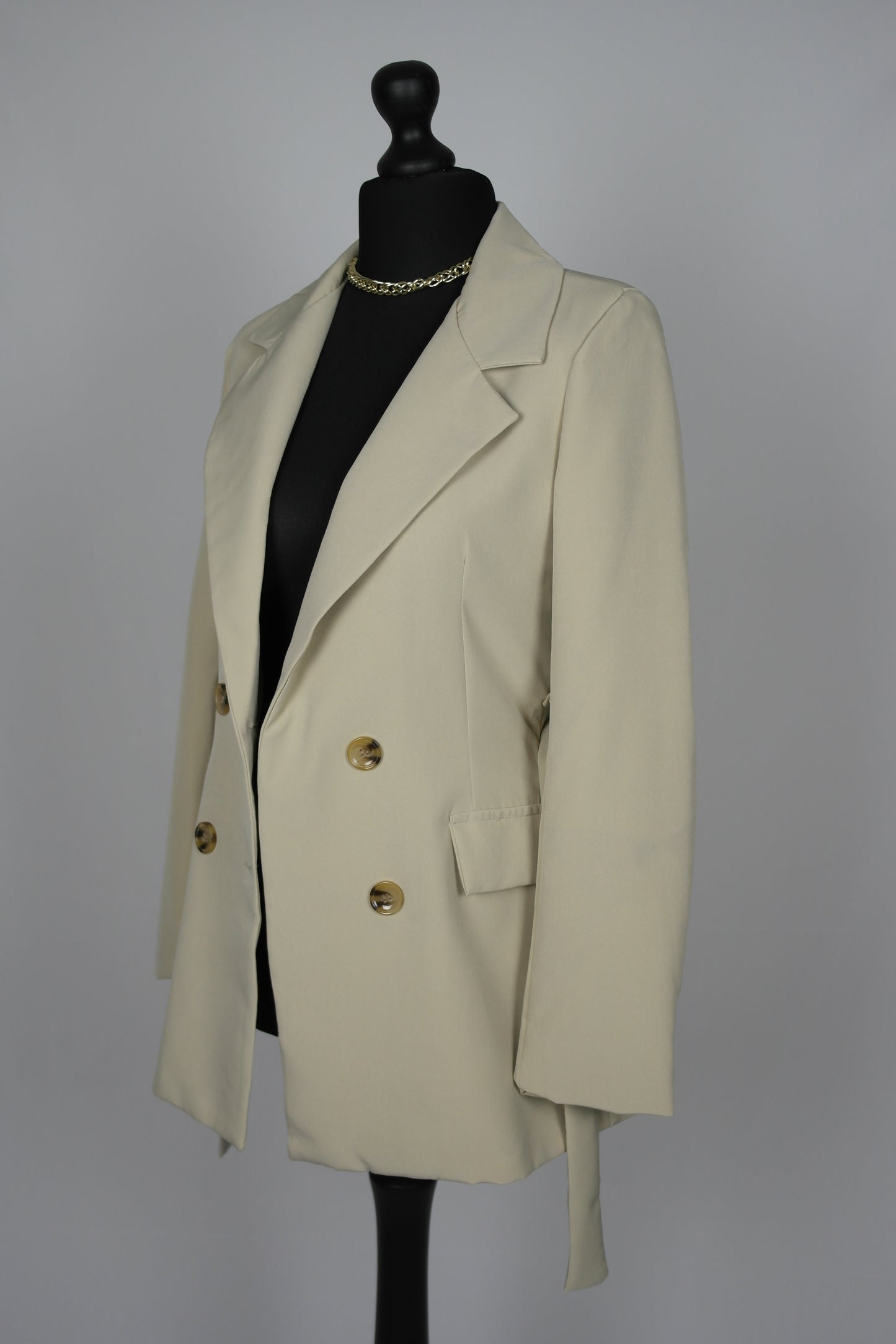 BLAZER tailleur beige